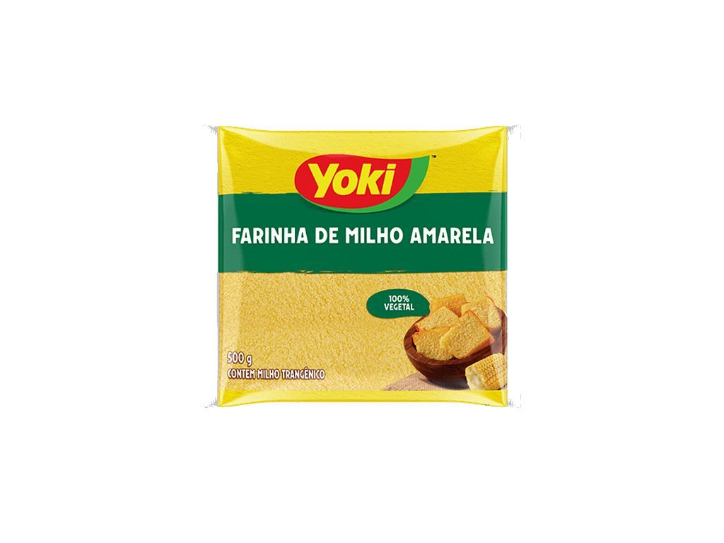 Farinha De Milho Amarelo Yoki - 500g.