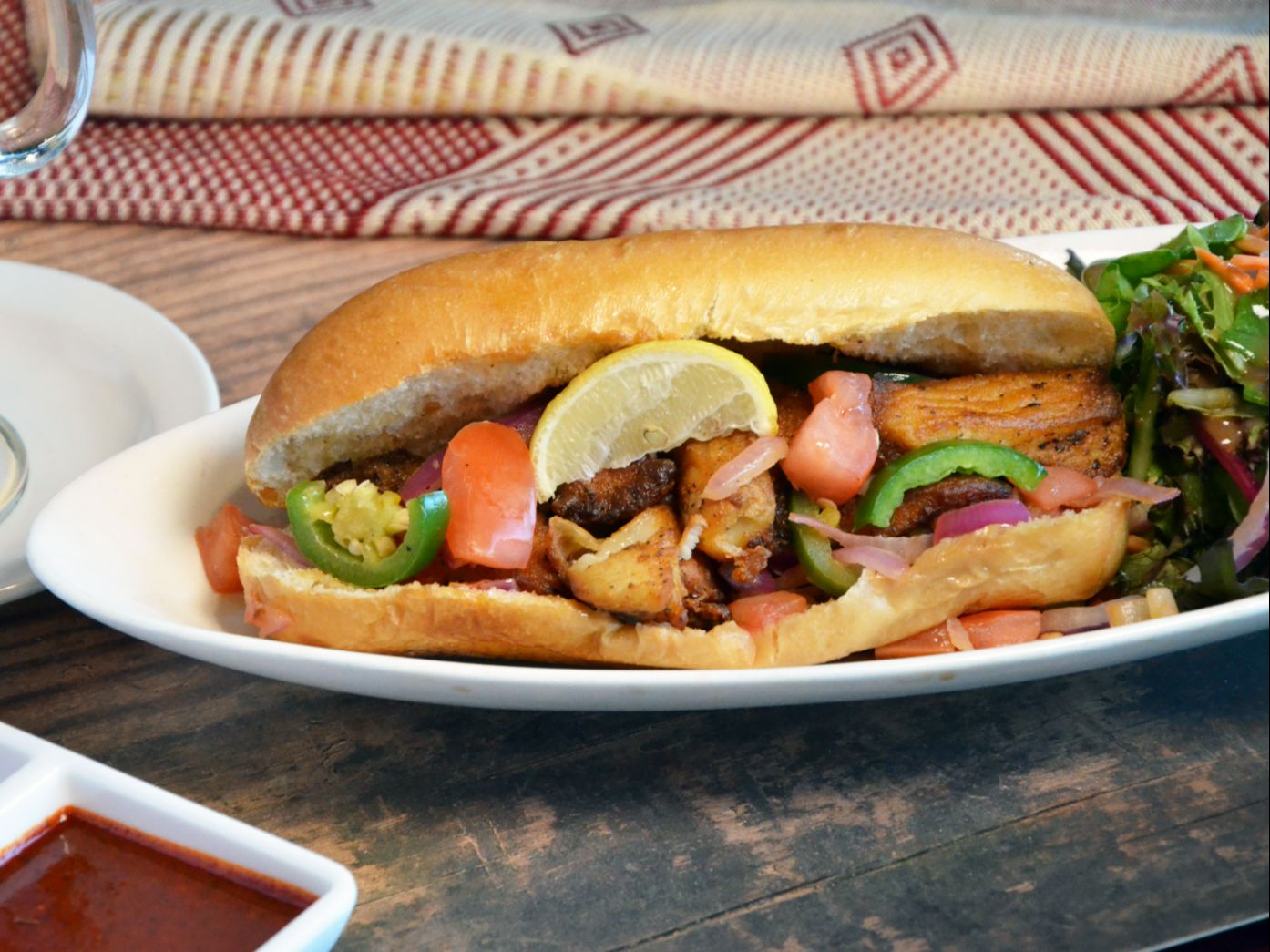 Fish (Grouper) Sandwich*.