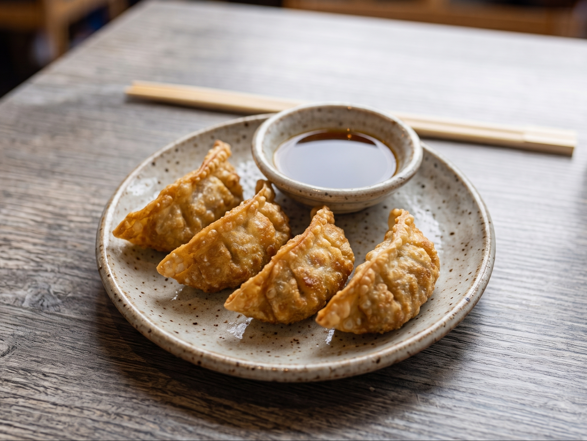 Fried Gyoza 4pc.