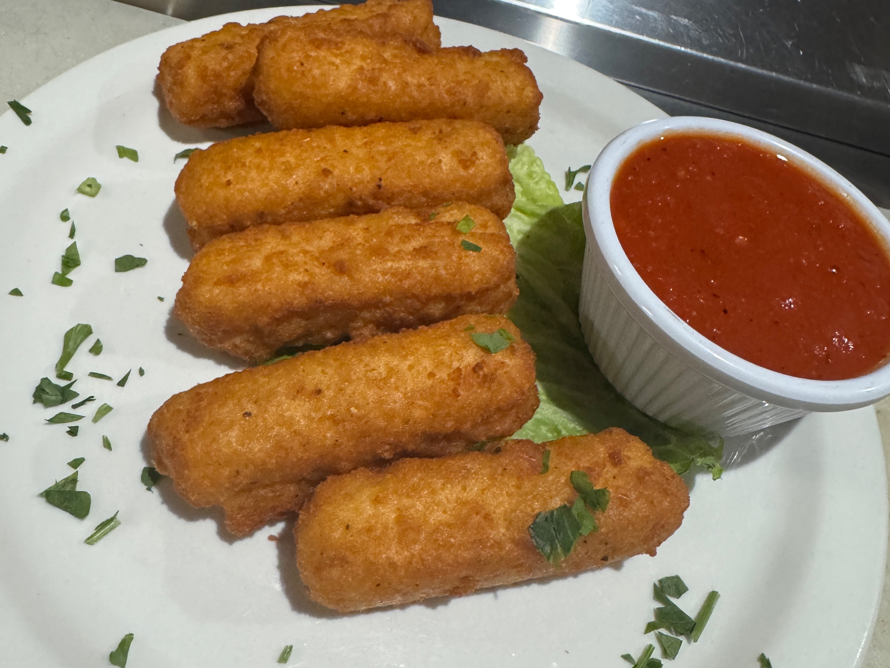 Mozzarella Sticks.
