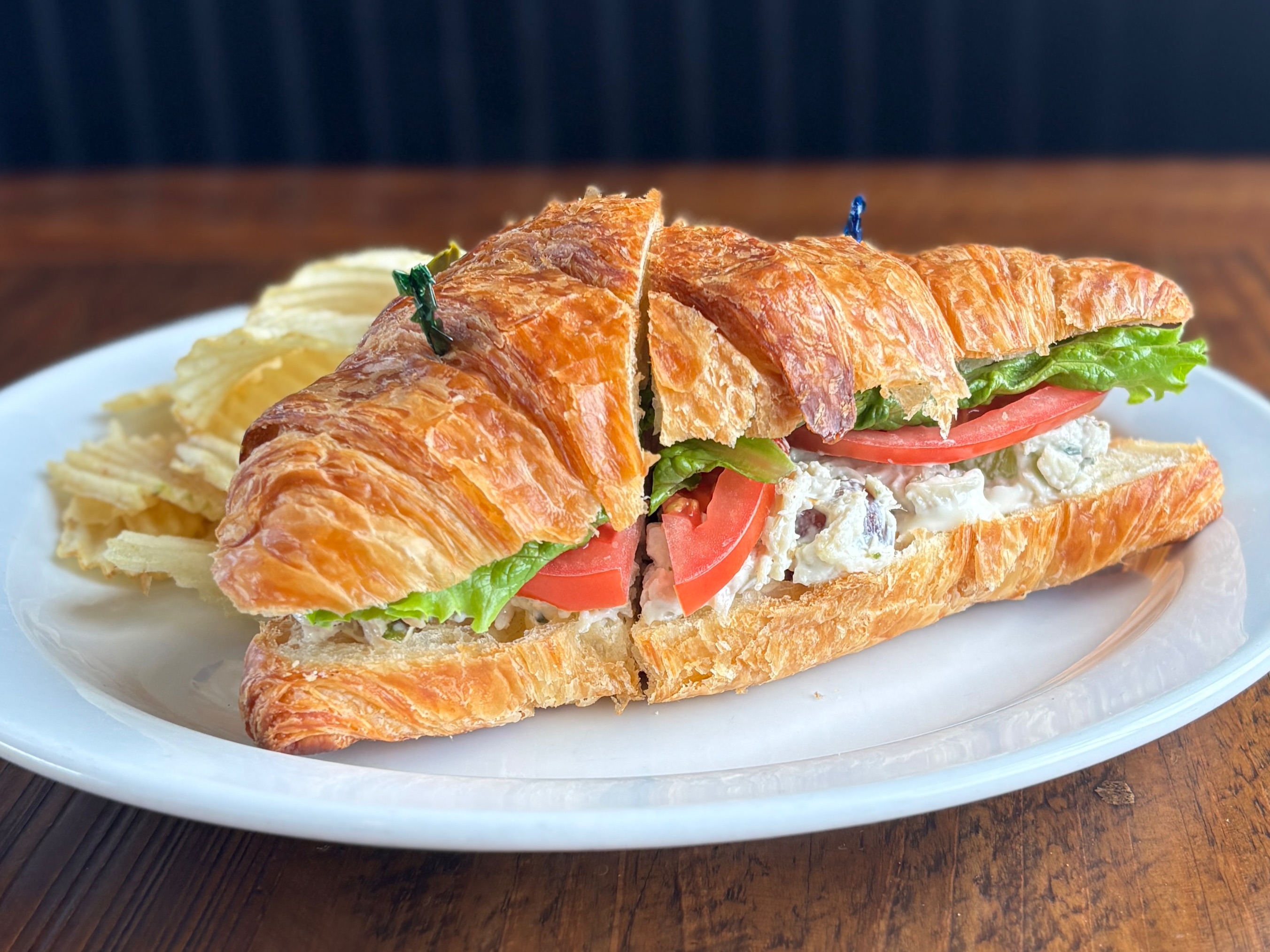 Chicken Salad Croissant.