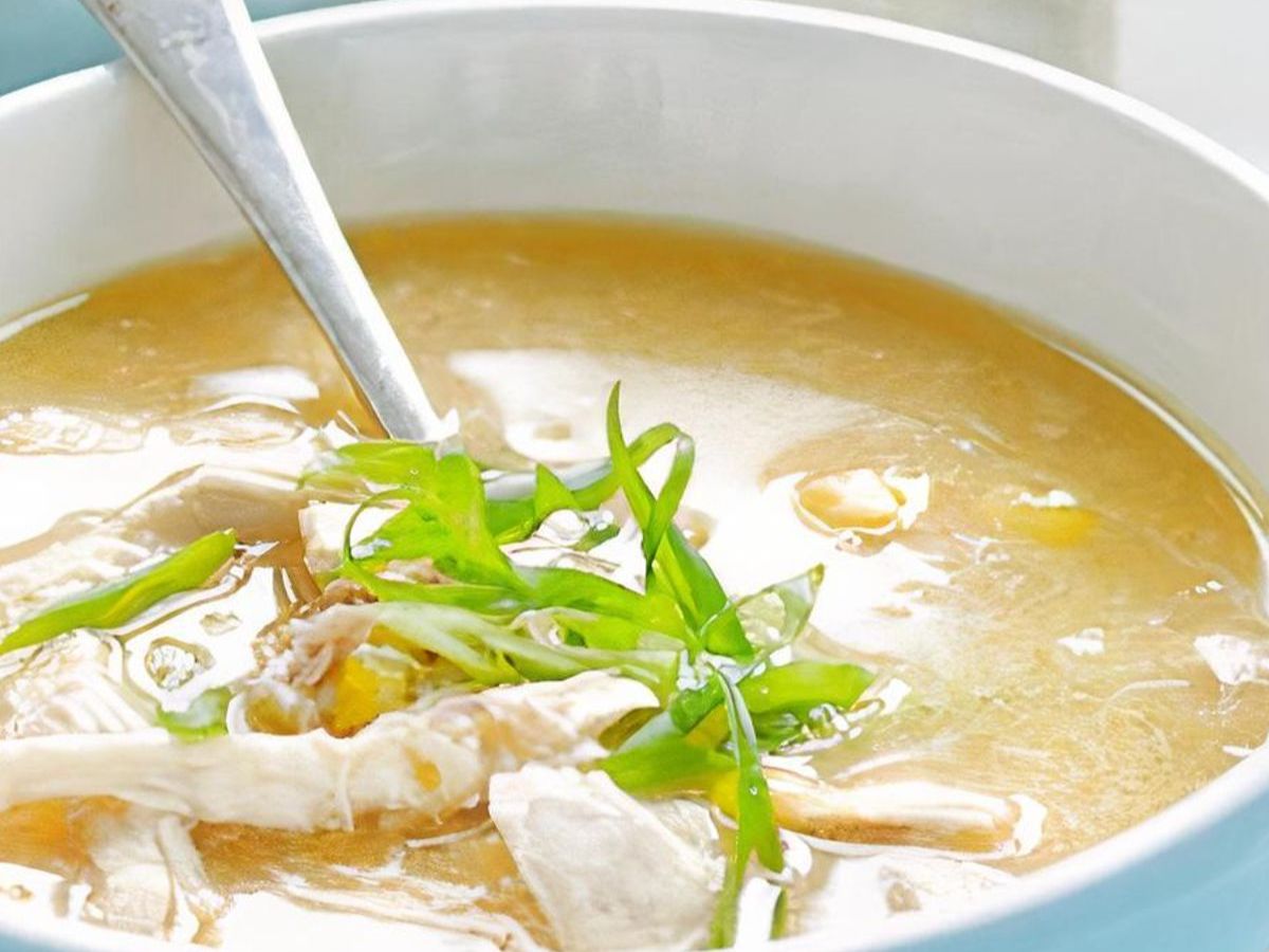 Chicken Corn Soup.