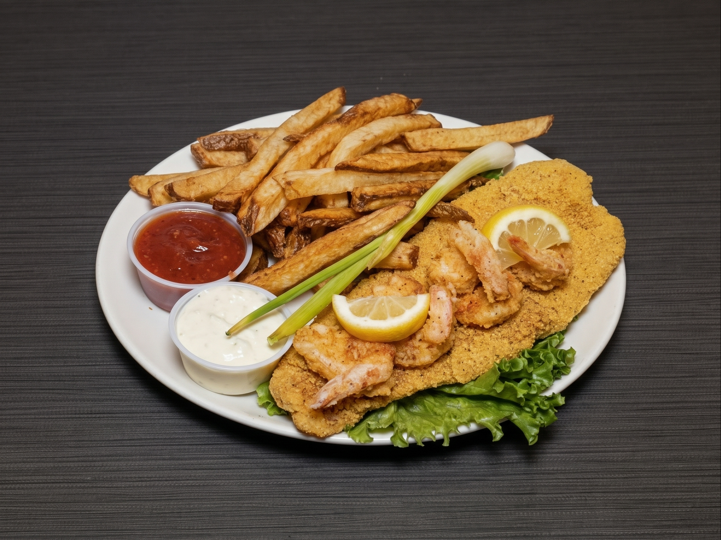 Catfish & Shrimp Platter