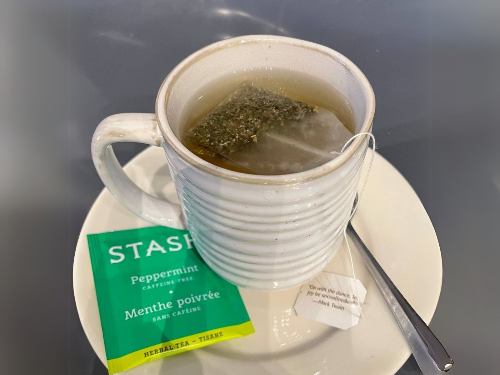Hot Peppermint Tea
