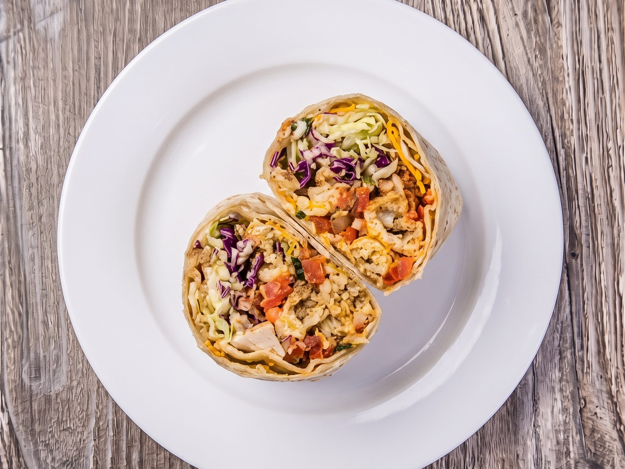 Grilled Shrimp Burrito