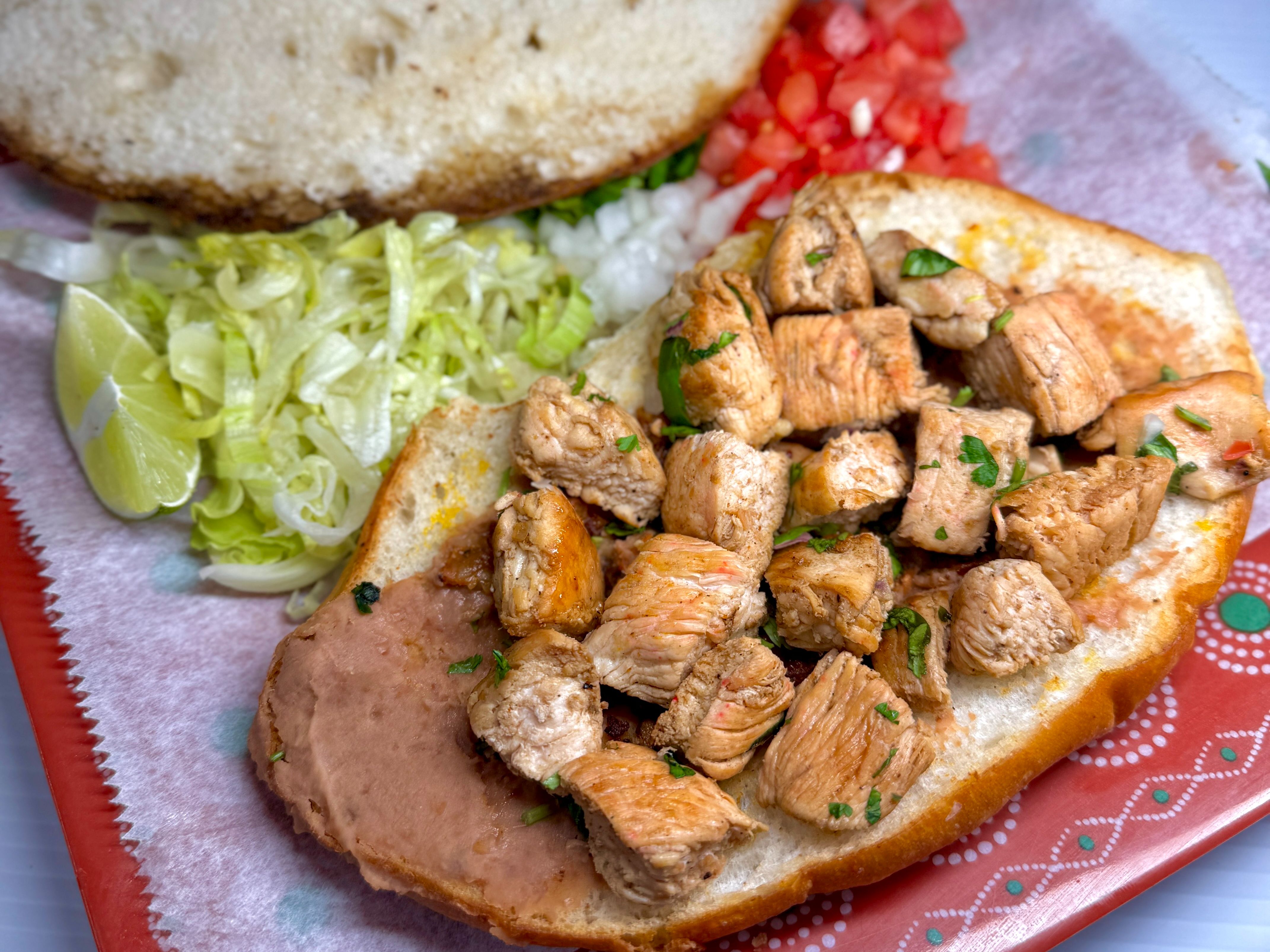 Chicken Torta.