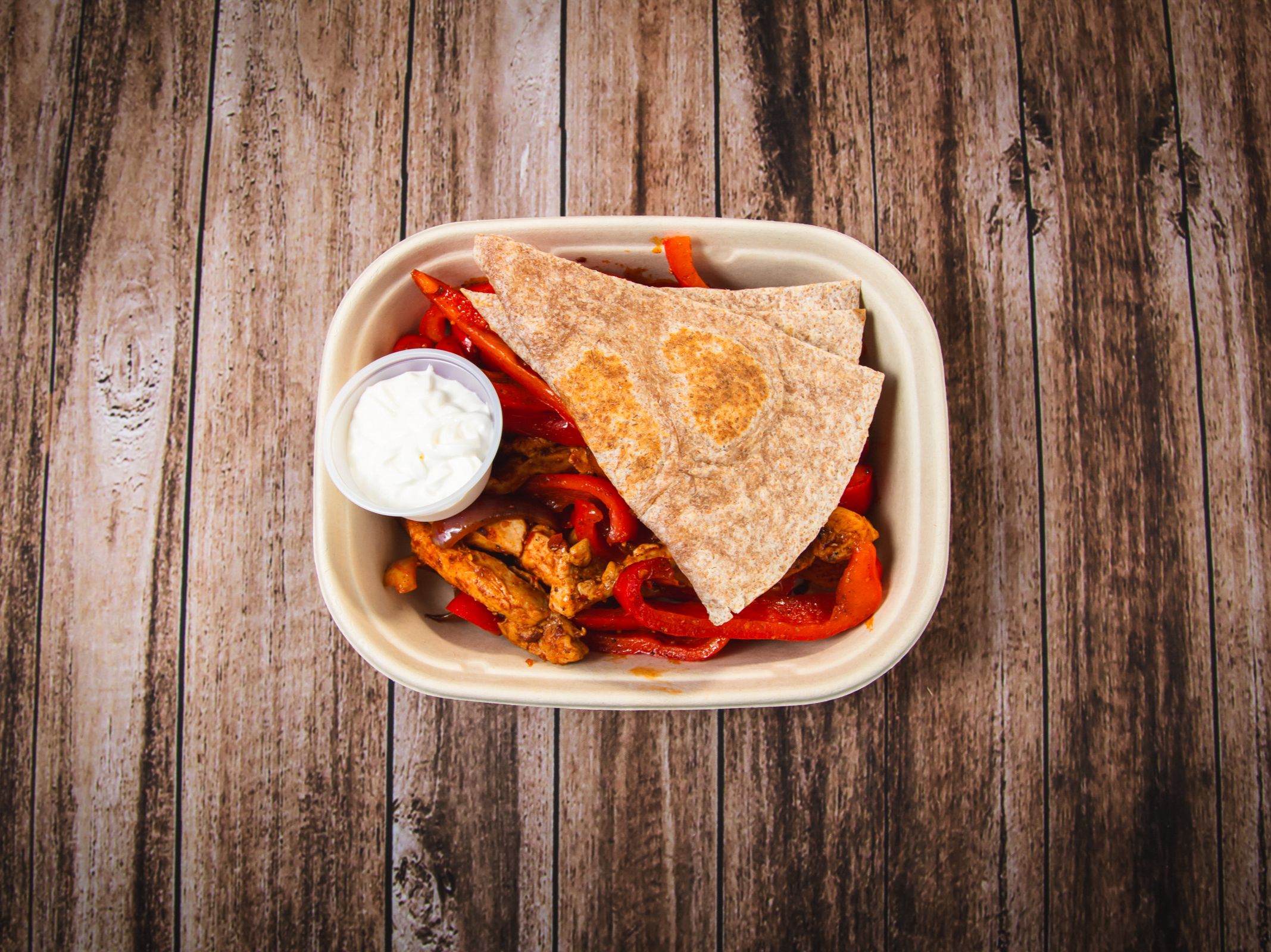 Chicken Fajitas.