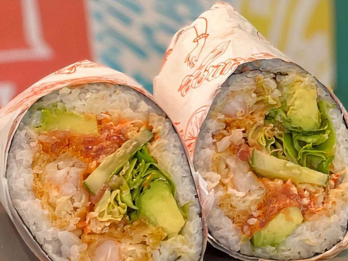 Lava Sushi Burrito.