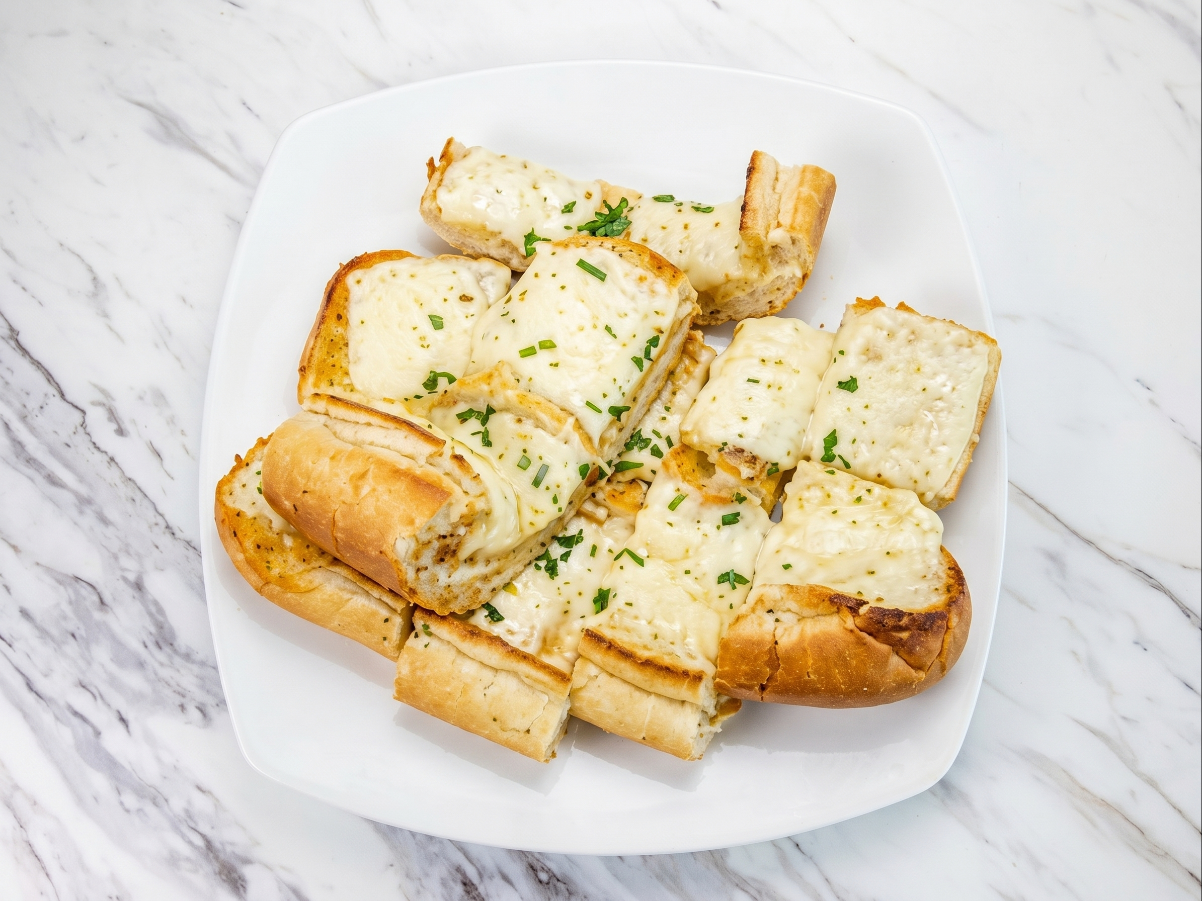 Garlic Bread w/ Cheese.