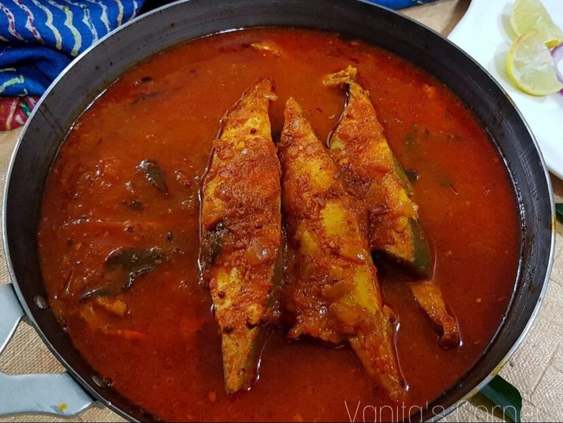 Pomfret Fish Curry.