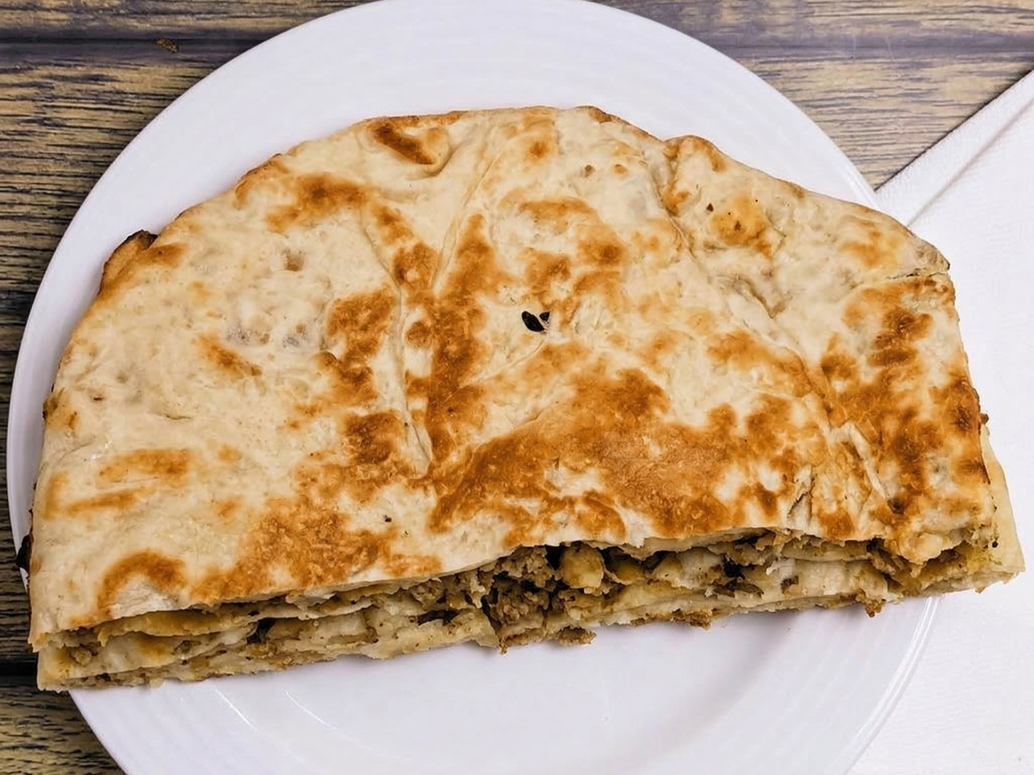 Stuffed Naan.