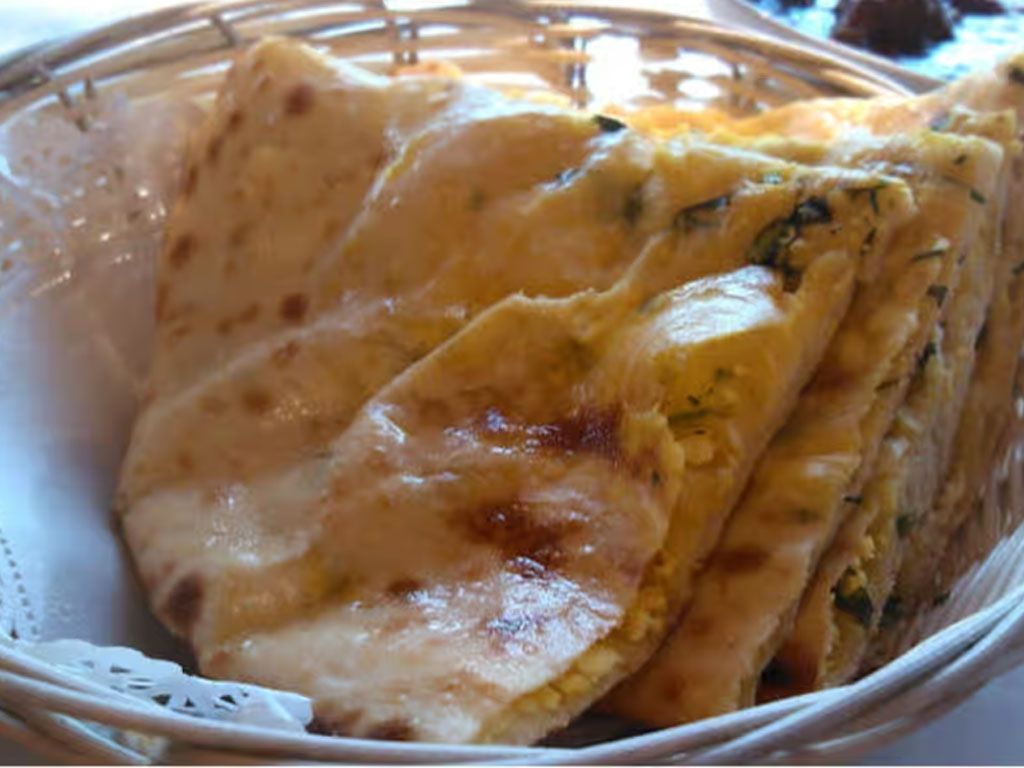 Chili Butter Naan.