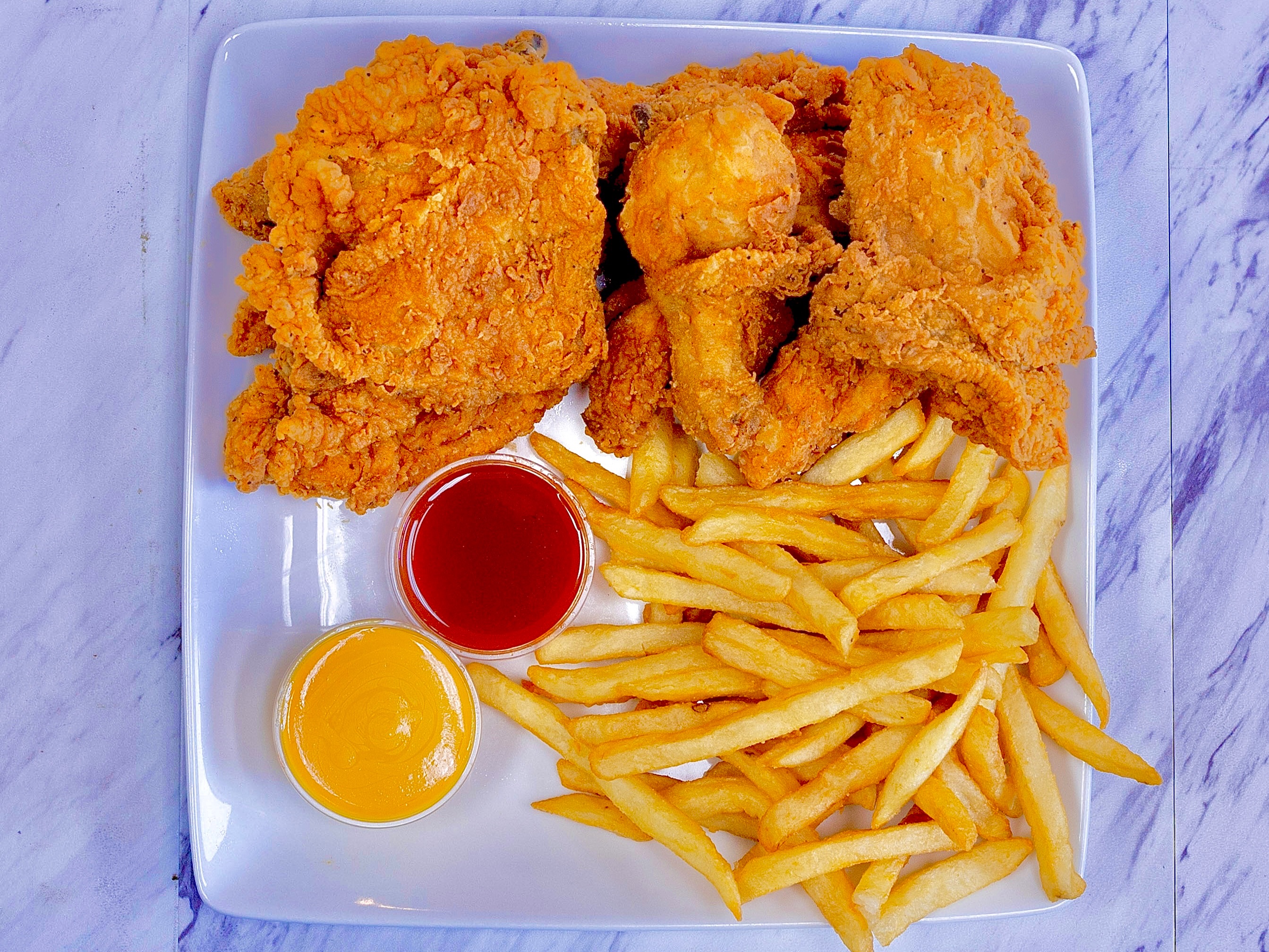 20 Dark Meat & 4 Sides.