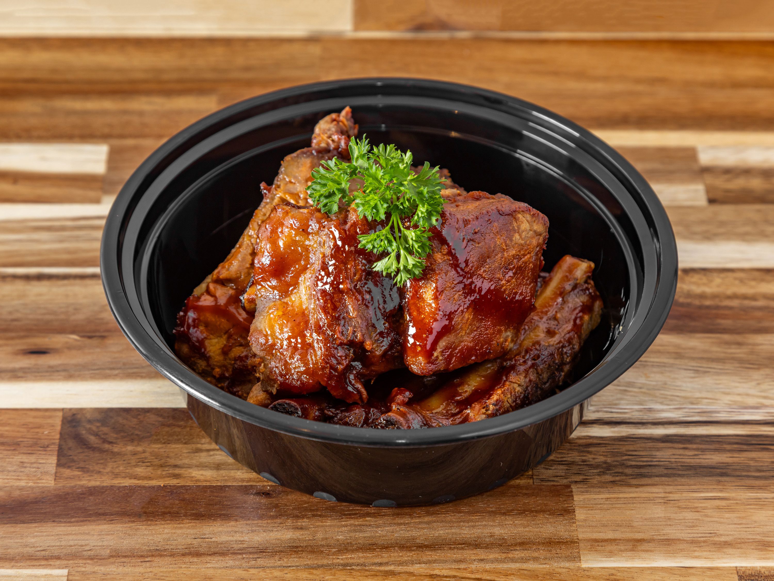 BBQ Pork Ribs.