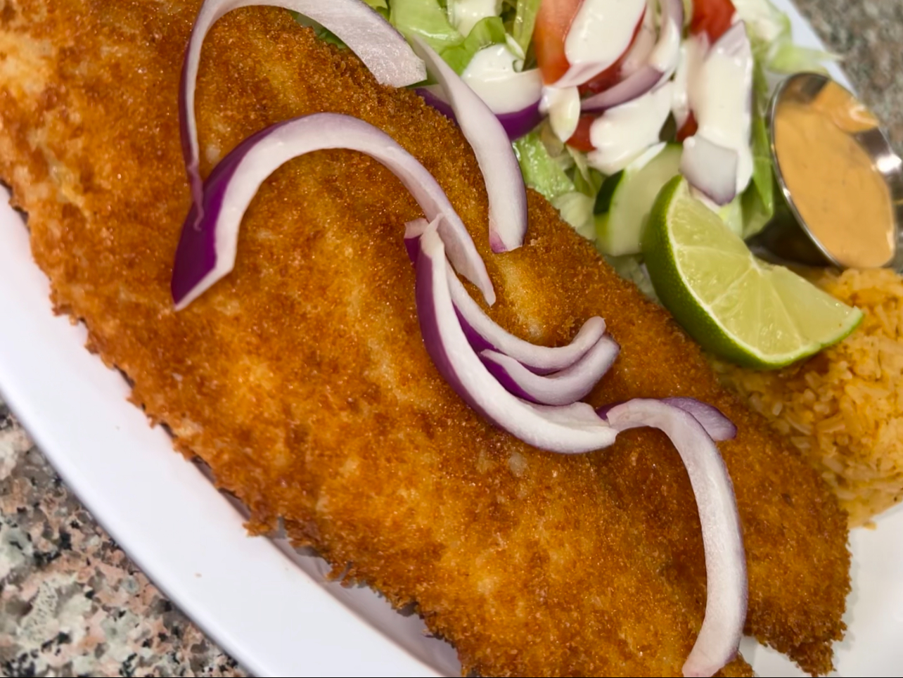 Filete  De Pez Empanizado