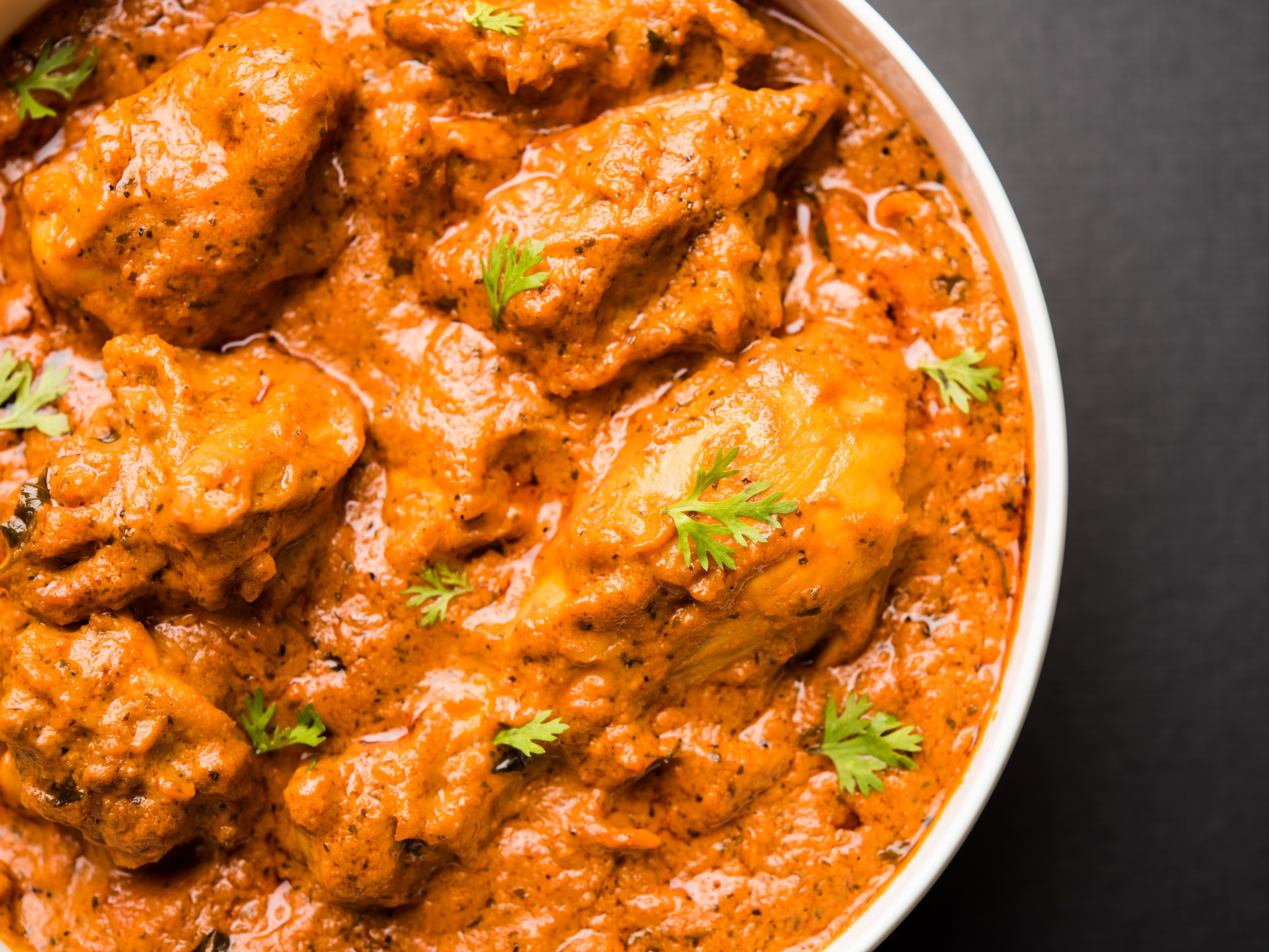 Murgh Makhani (Butter Chicken).