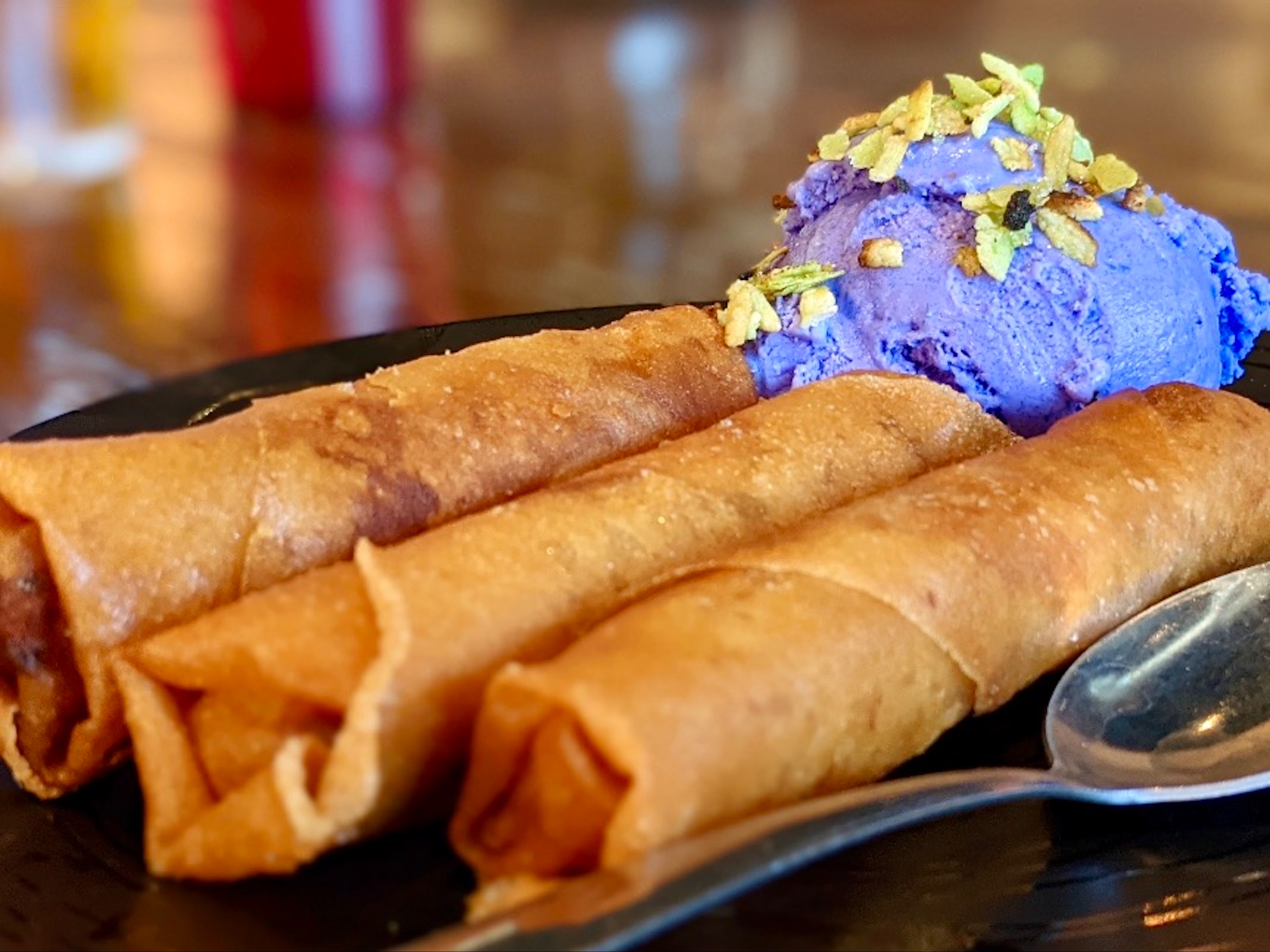 Ube Turon