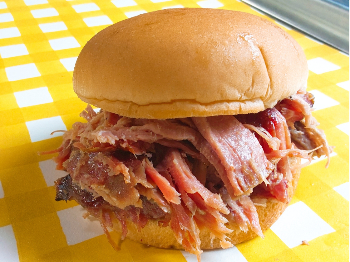 Pulled Pork Sandwich.