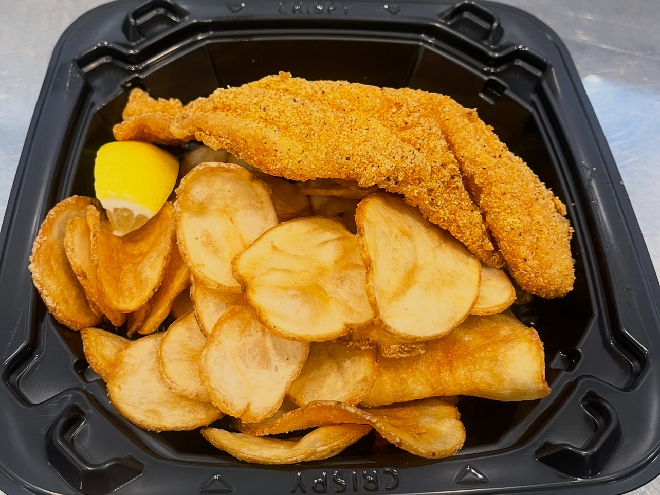 Fried Catfish & Chips