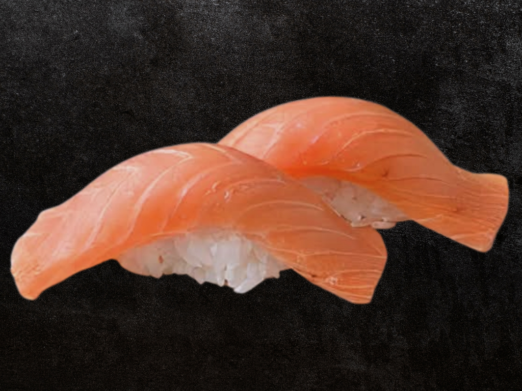 Smoked Salmon Nigiri.