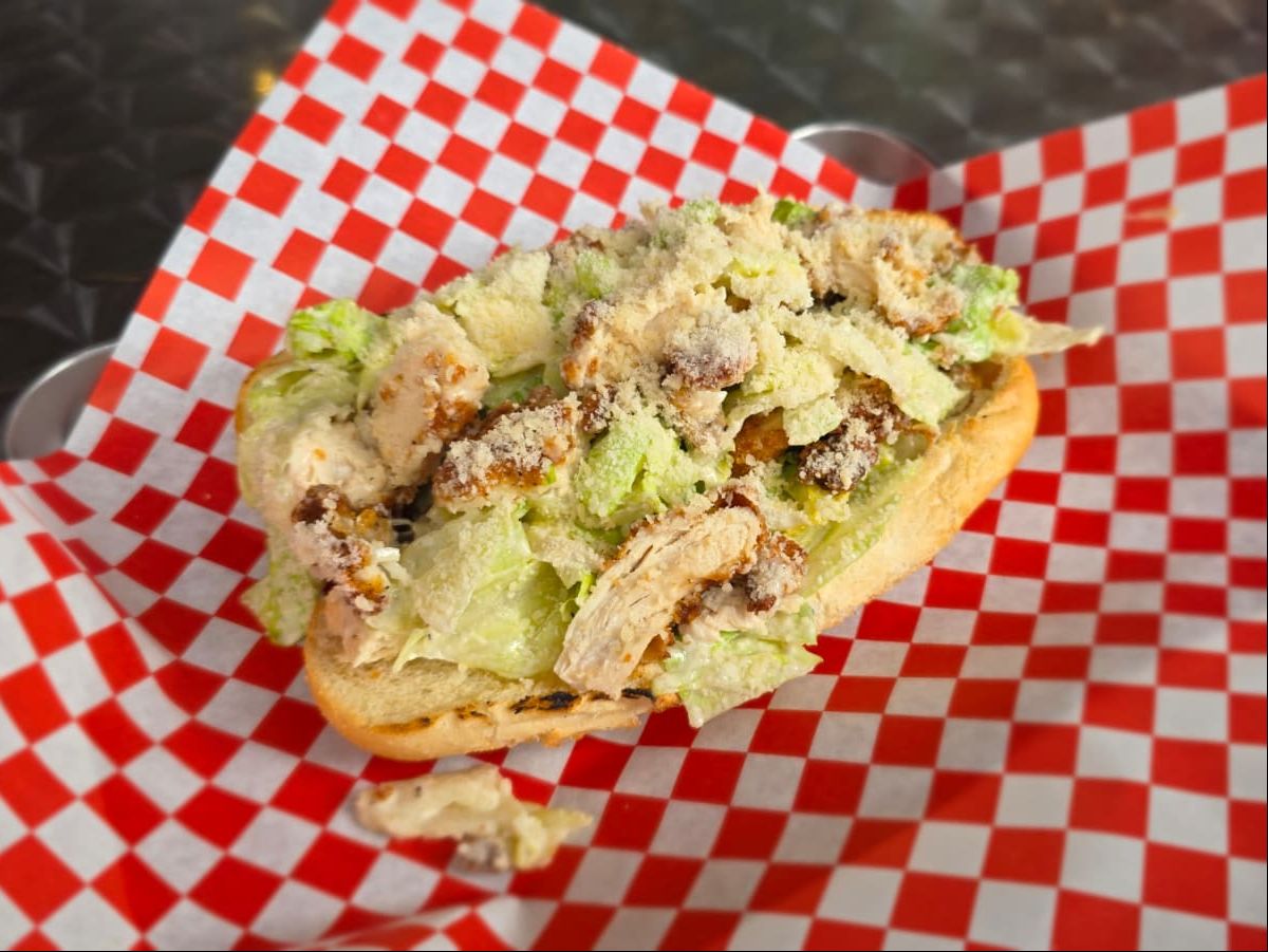 Ceasar Chicken Sandwich.