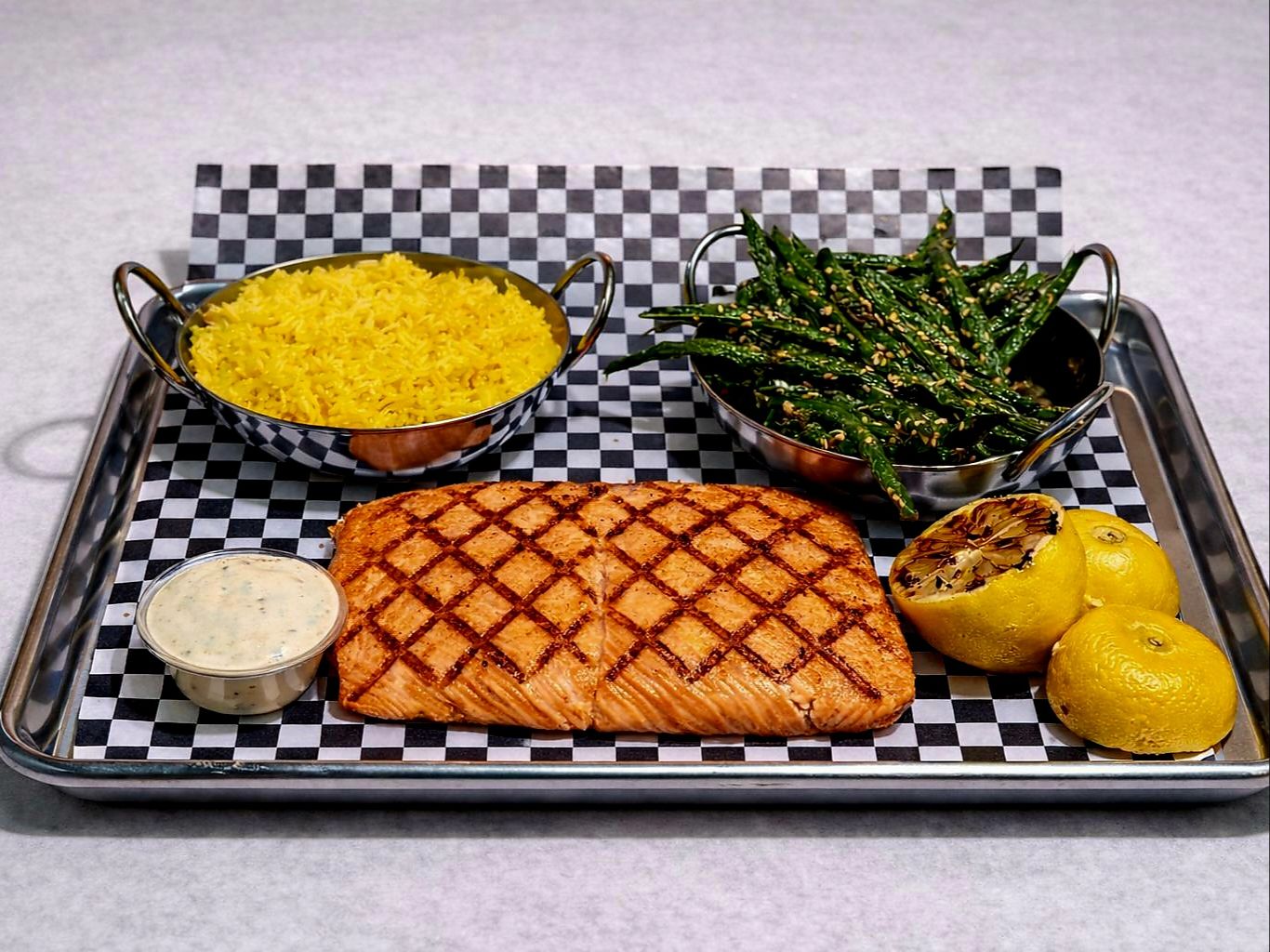 Salmon Plate.