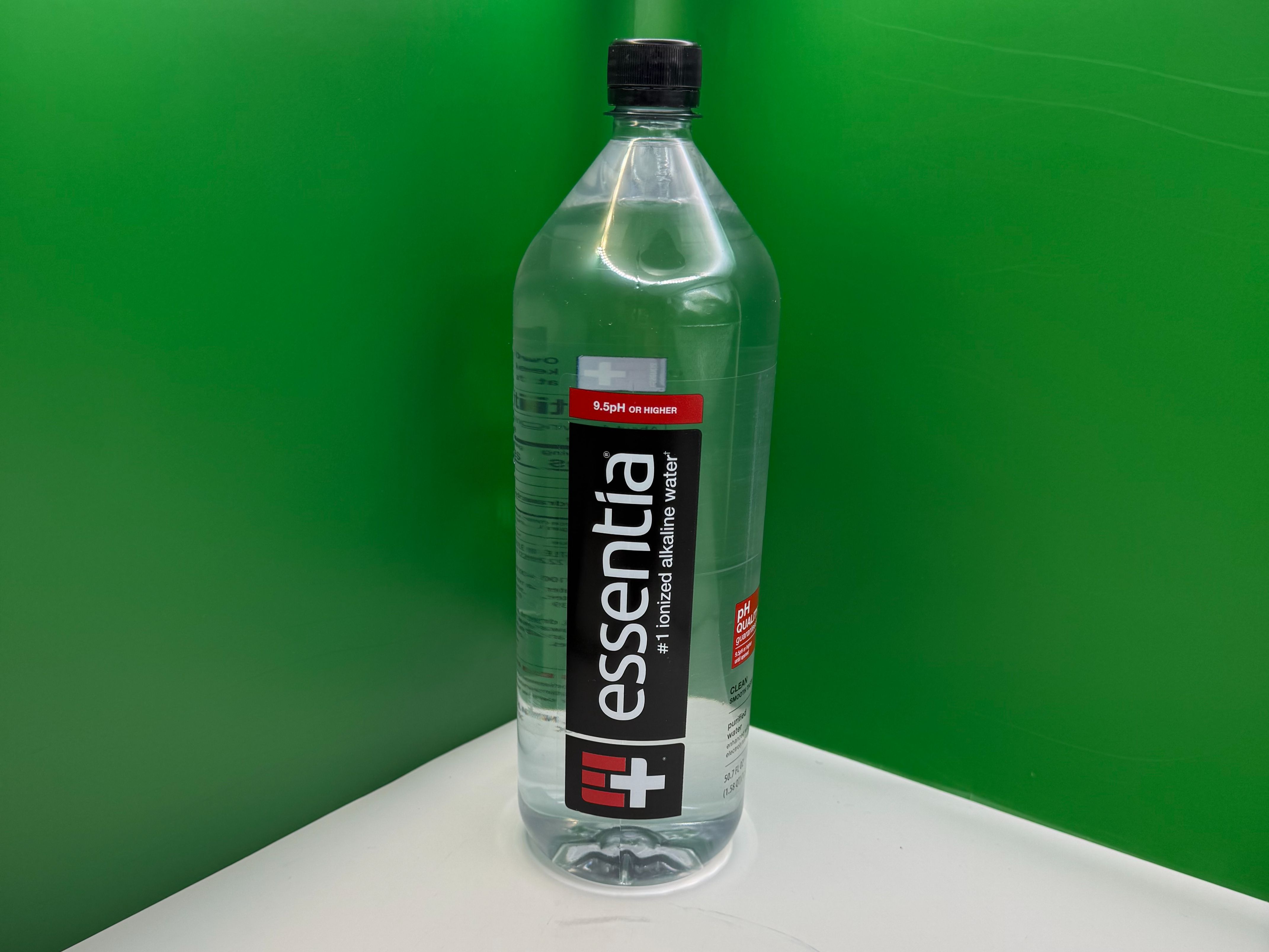 Essentia Water.