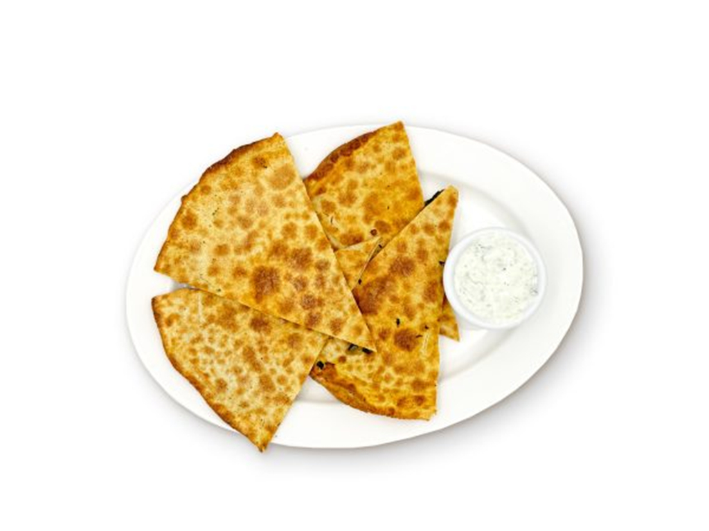 SPINACH GOZLEME.