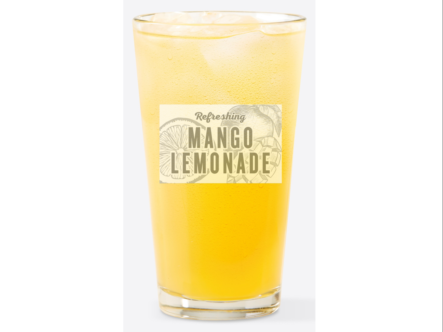 Mango Lemonade.