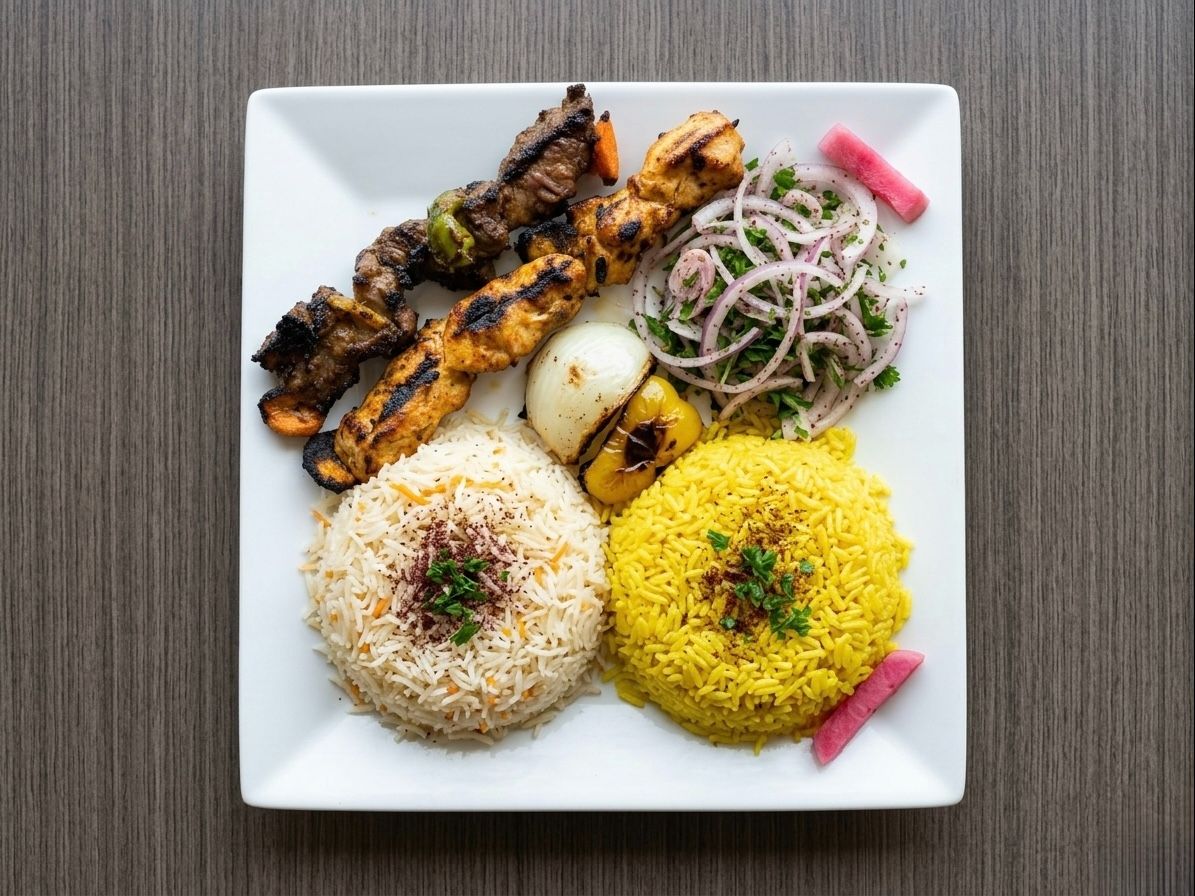 Mixed Kabob (1 Tawook, 1 Kabob Skewer).