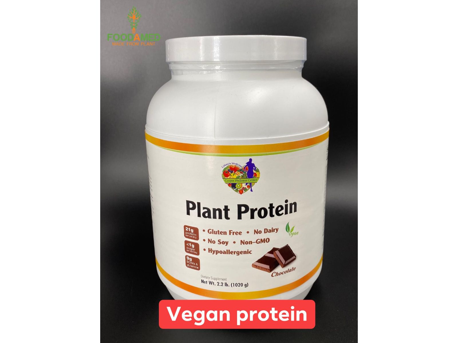 Plant Protein Chocolate 450 g.