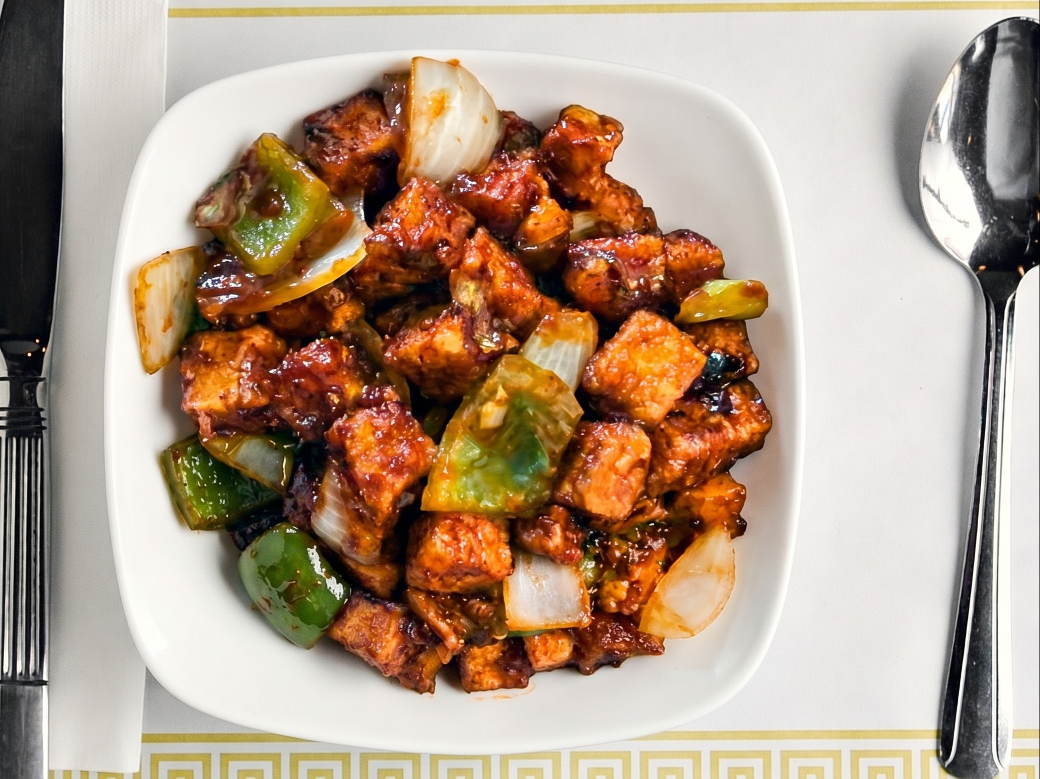 Chili Paneer.