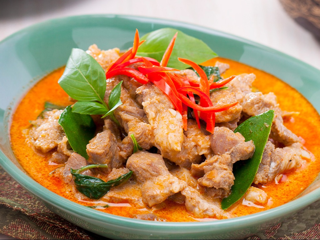 Lamb Panang Curry.