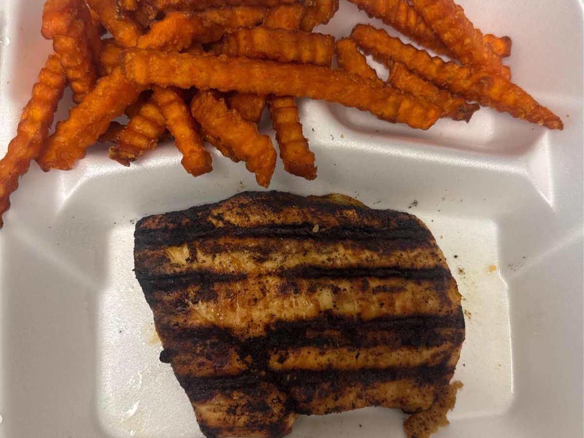 Grilled Chicken Dinner.