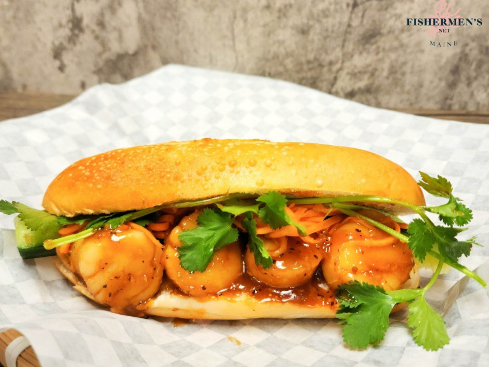 Scallop Banh Mi.
