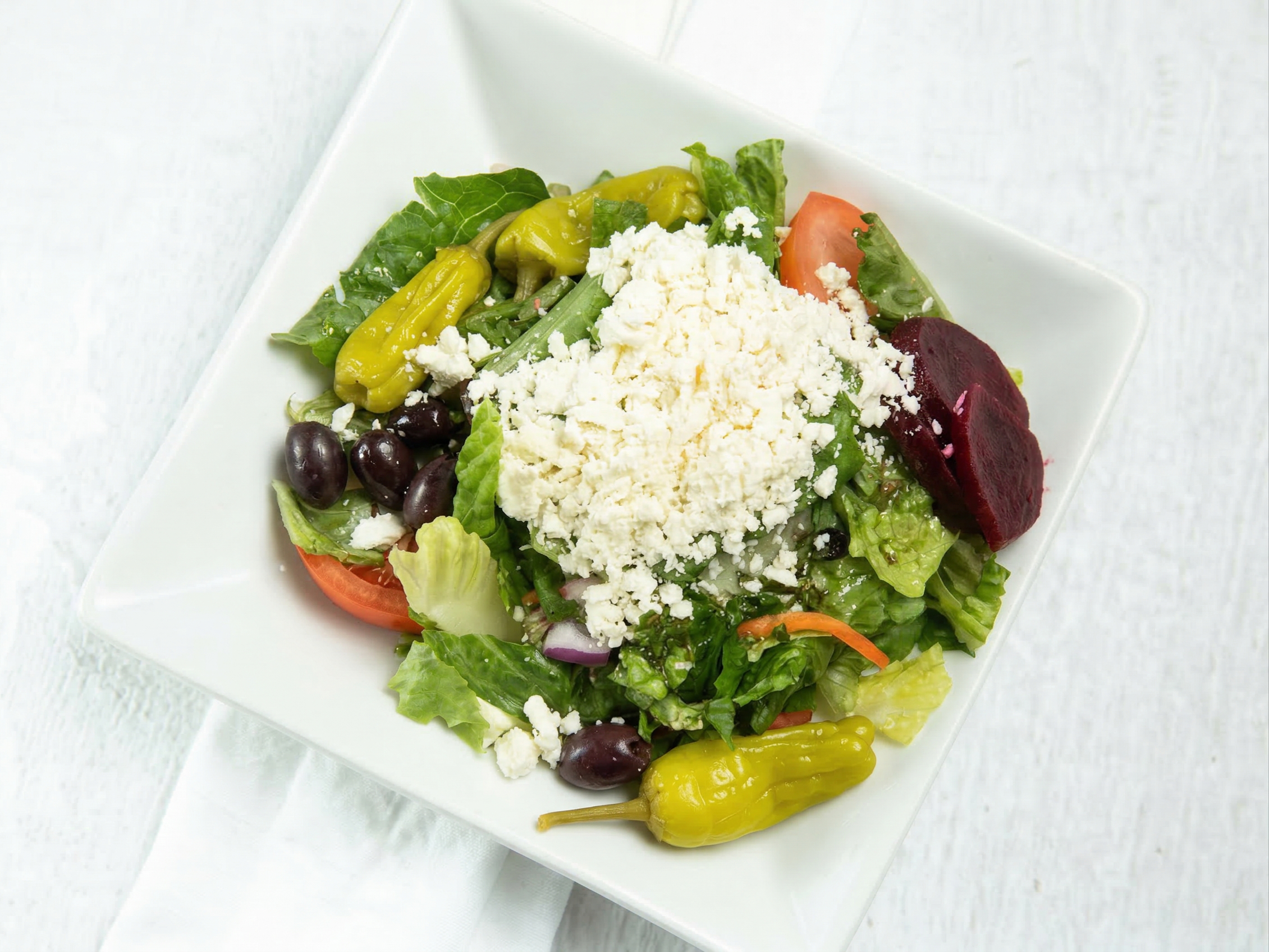 Large Greek Salad.