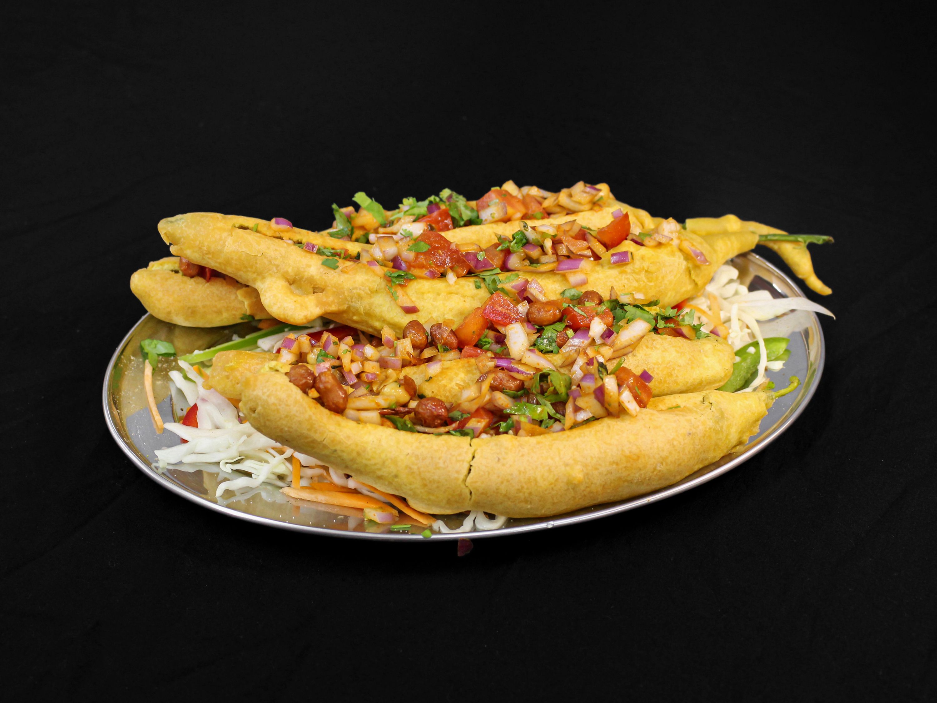 Stuffed Mirchi (3 Pcs).