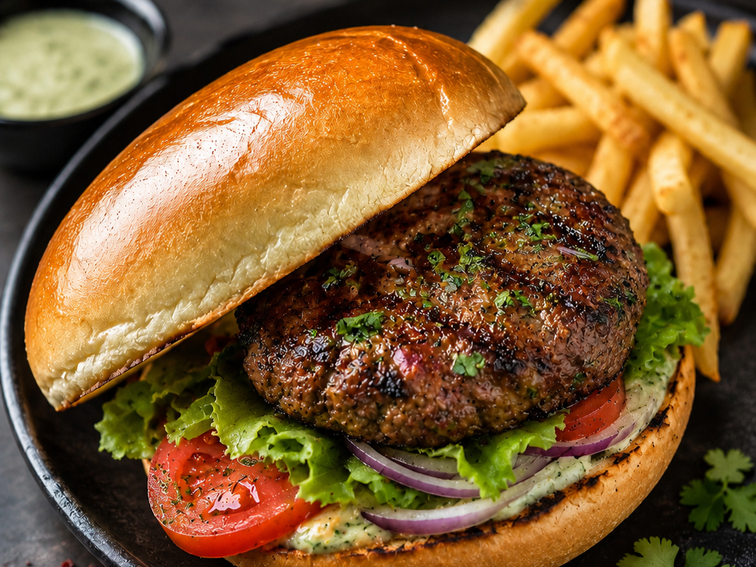 Lamb Craft Burger.