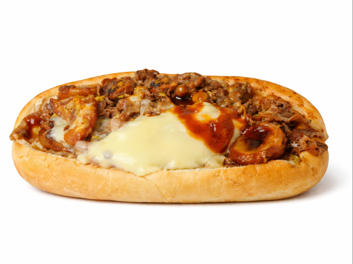 #33 BBQ Cheesesteak (Reg).