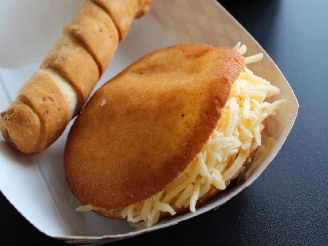 Fried Arepa.