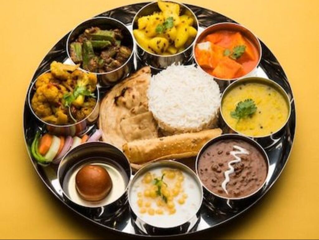 Veg Thali.