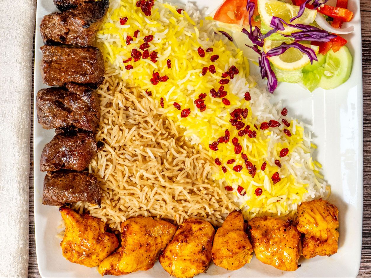 Lamb & Chicken Tika Combo.