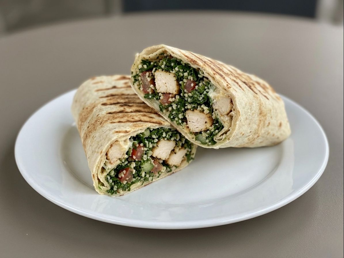 Tawook Tabbouli Wrap.