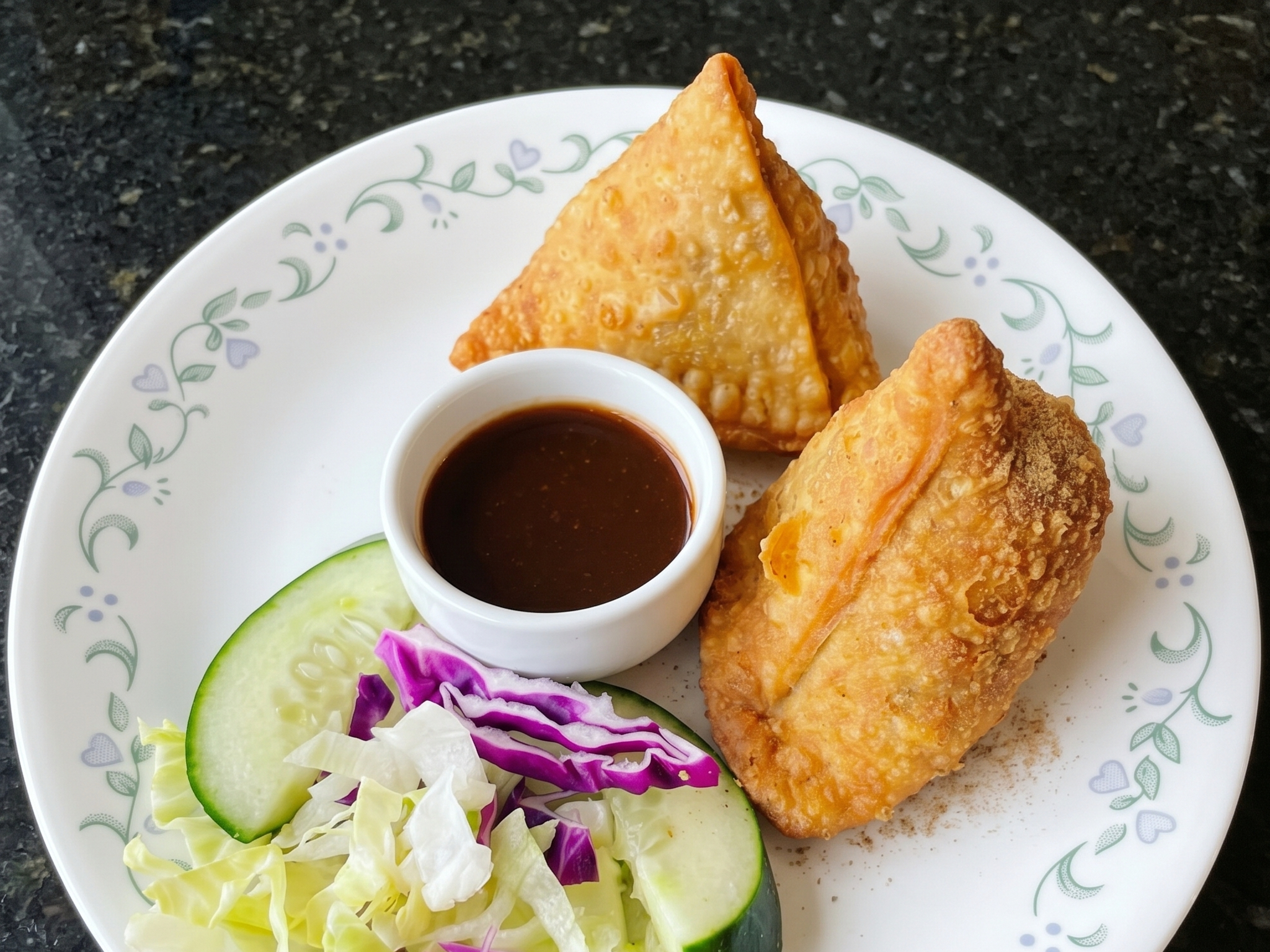 Butter Chicken Samosa.