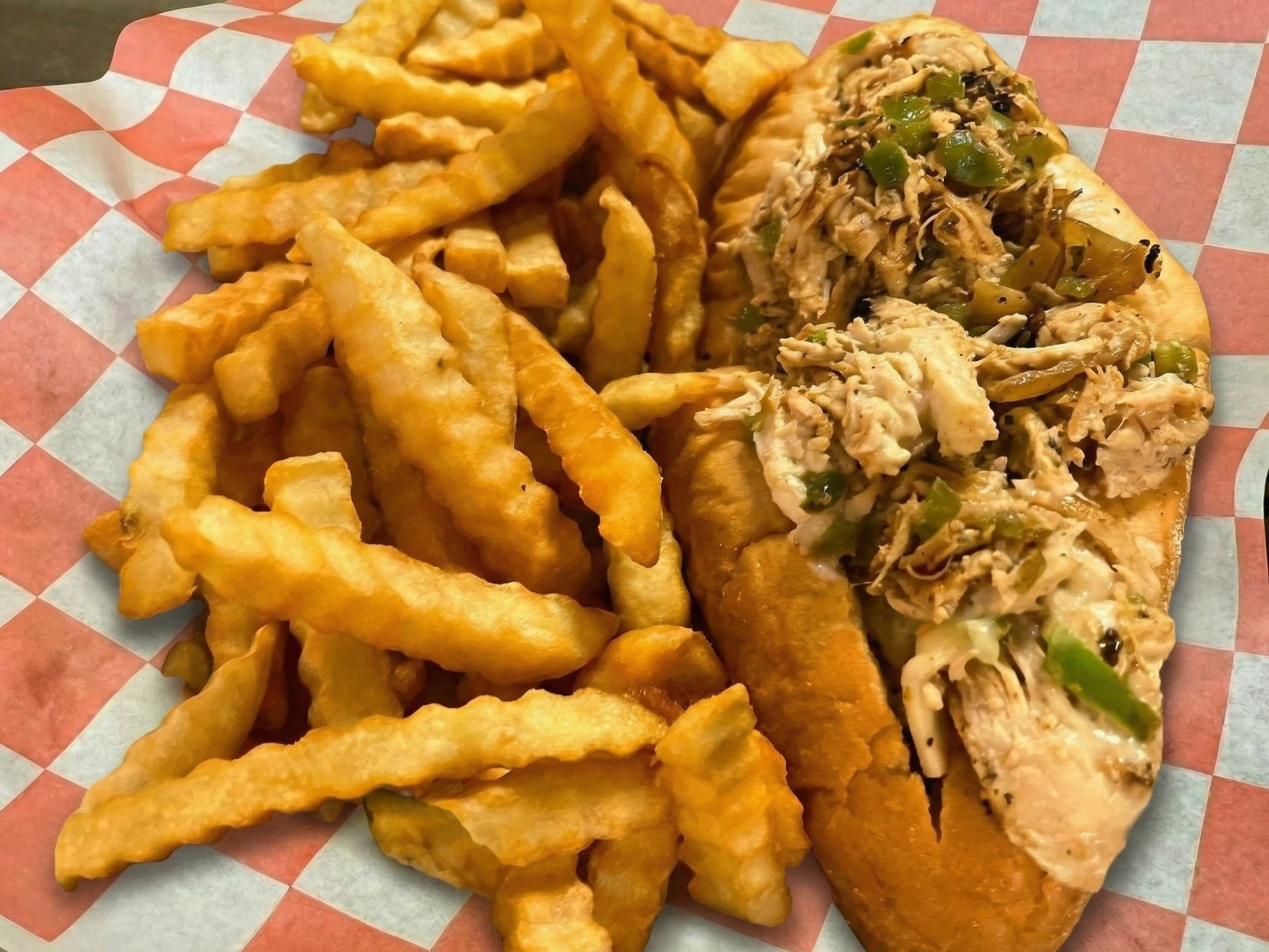 Sm Chic Cheese Steak.