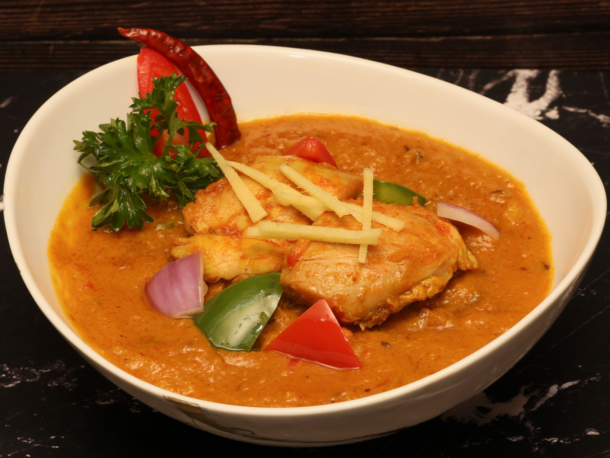Chicken Kadai.