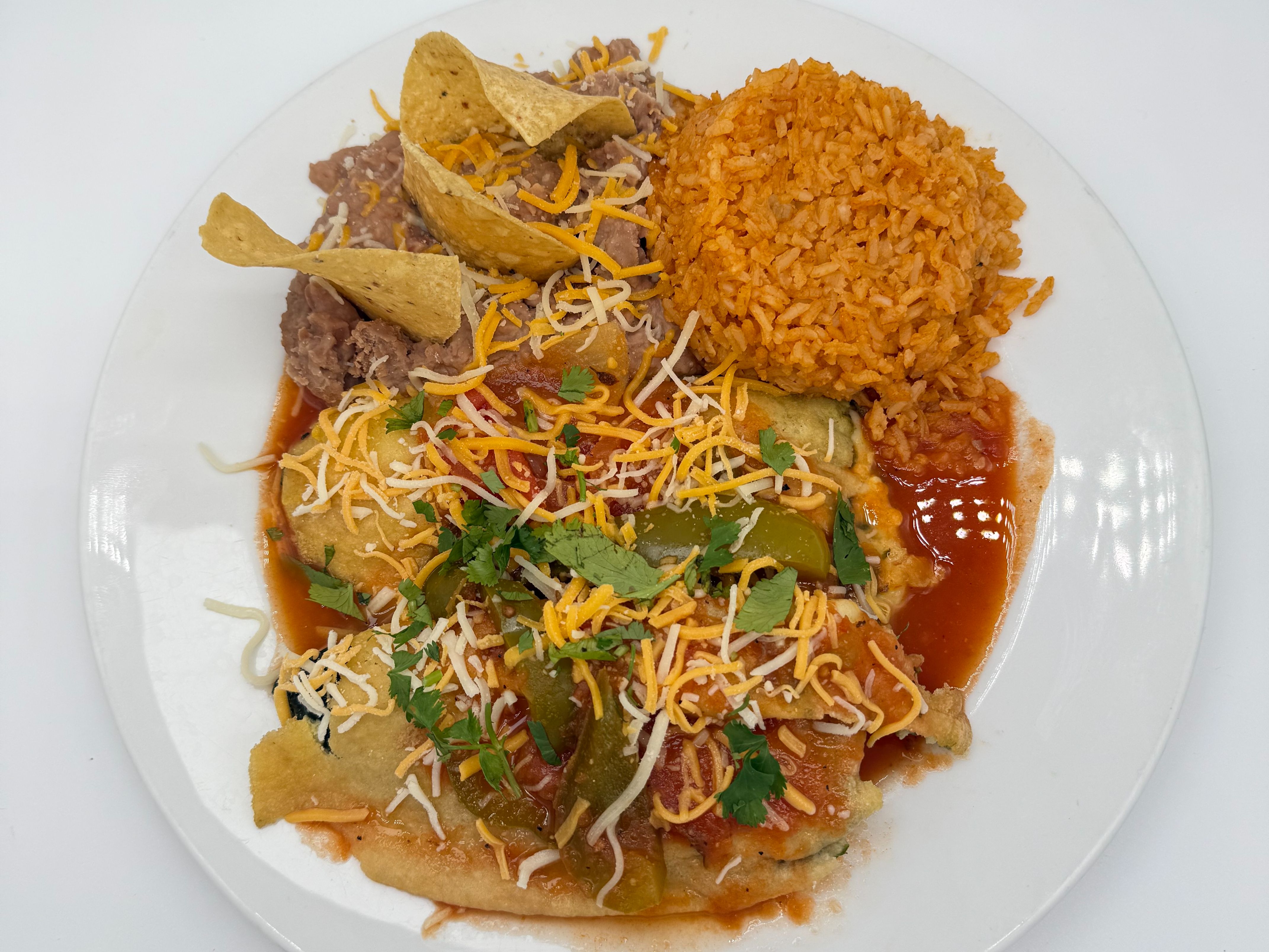 2 Chile Rellenos Combo.