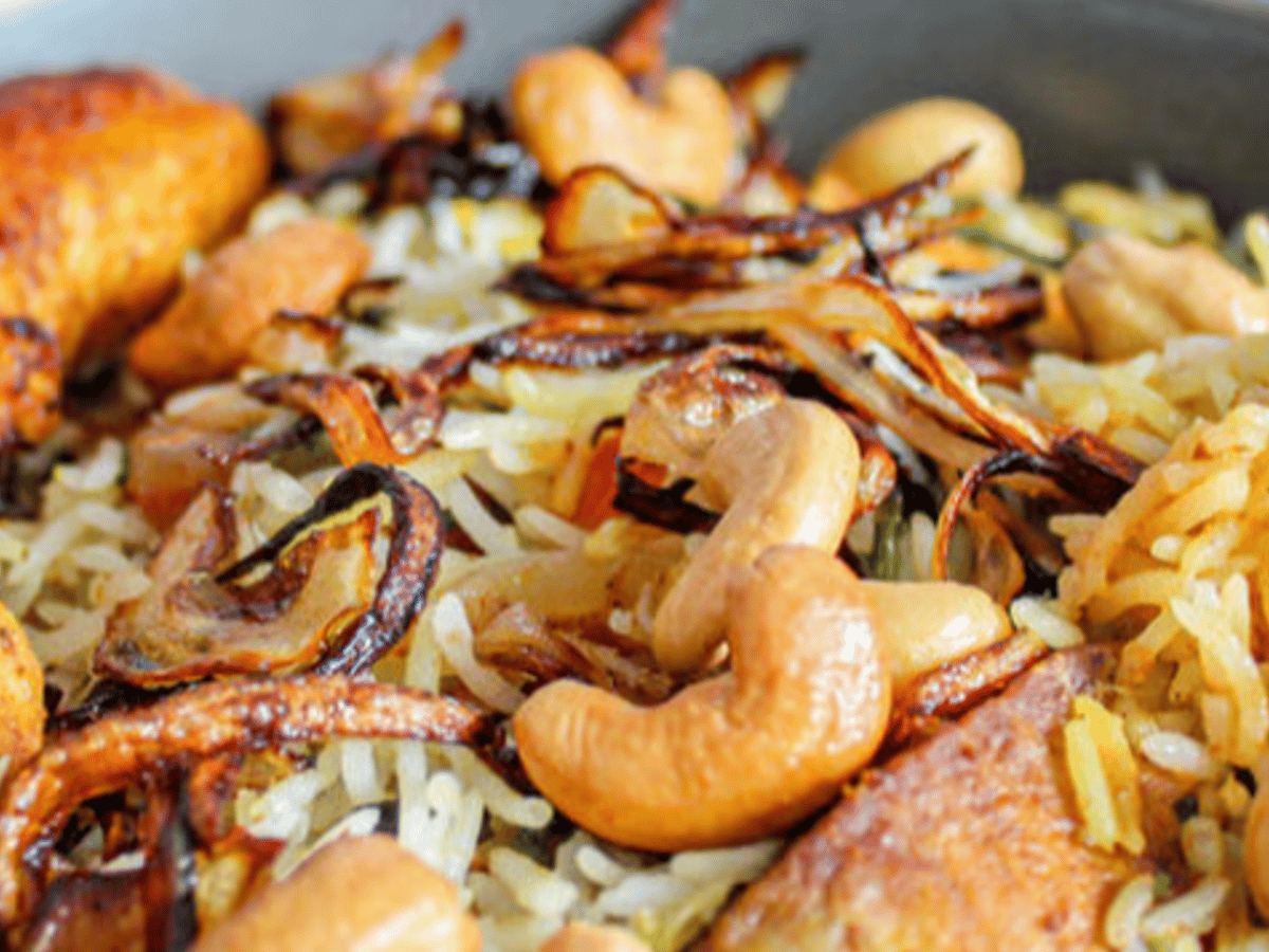 Fish Biryani.