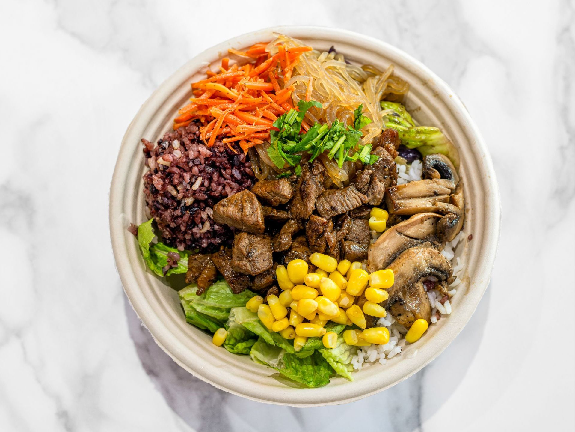 Chicken/Beef Bowl.
