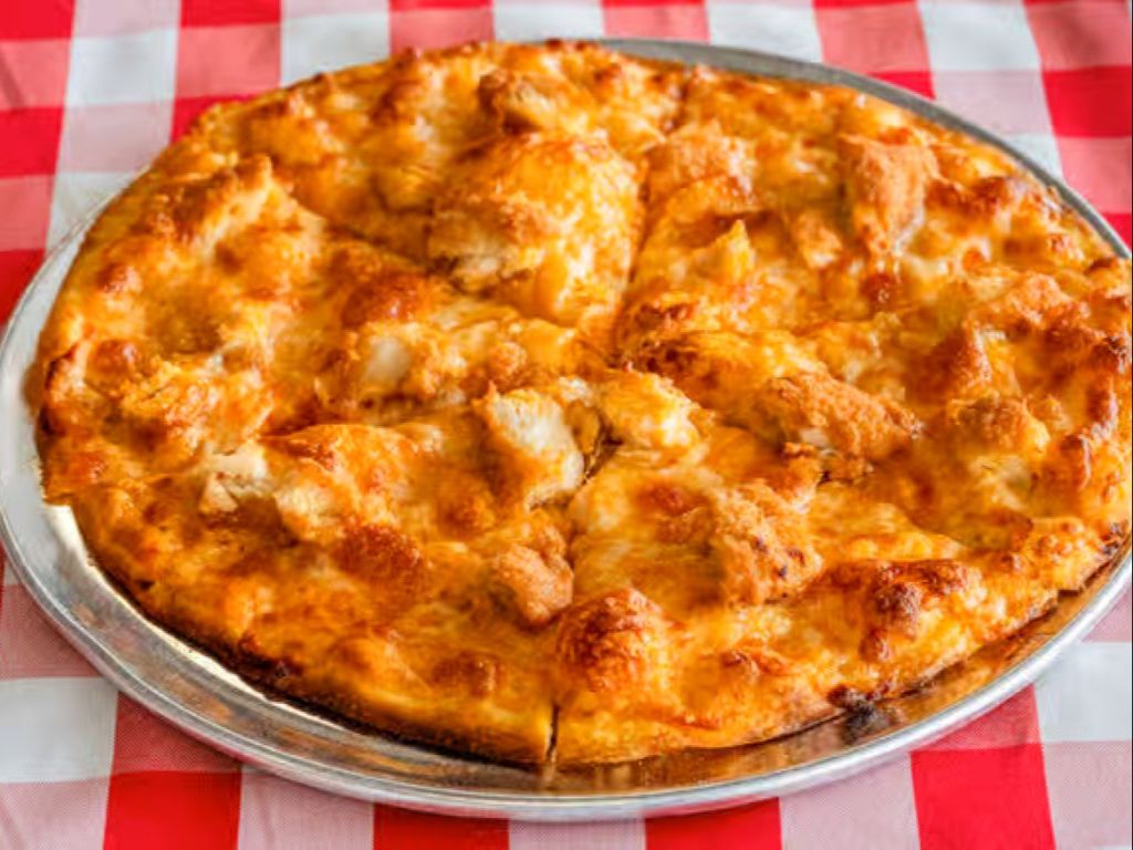 Buffalo Chicken Pizza.